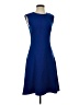 Lela Rose Solid Blue Cocktail Dress Size 2 - photo 1