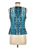 Calvin Klein Blue Sleeveless Blouse Size M (petite) - photo 2