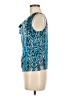 Calvin Klein Blue Sleeveless Blouse Size M (petite) - photo 5