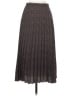 J.Crew 100% Polyester Print Brown Casual Skirt Size 0 - photo 1