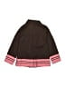 Crazy 8 100% Cotton Stripes Brown Coat Size 5 - 6 - photo 2
