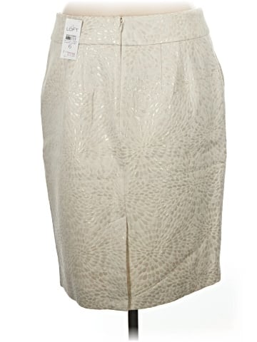 Ann Taylor LOFT Faux Leather Skirt (view 2)