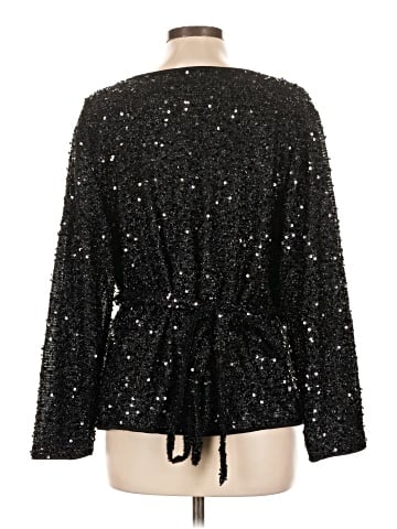 Shein Curve Long Sleeve Blouse (view 2)