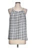 Dna Couture 100% Polyester Gray Sleeveless Blouse Size L - photo 1