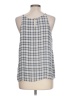 Dna Couture 100% Polyester Gray Sleeveless Blouse Size L - photo 2