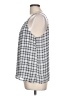 Dna Couture 100% Polyester Gray Sleeveless Blouse Size L - photo 5