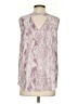 Maurices 100% Polyester Purple Sleeveless Blouse Size S - photo 2