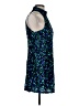Zara 100% Polyester Stars Blue Cocktail Dress Size XS - photo 4