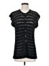 Worth Black Short Sleeve Top Size S - photo 1