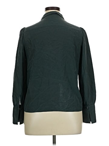 Kate Spade New York Long Sleeve Silk Top (view 2)