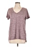 Velocity Tweed Burgundy Active T-Shirt Size L - photo 1