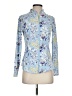 Laura Ashley Print Blue Jacket Size S - photo 1