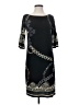 Evan Picone Graphic Black Cocktail Dress Size 4 - photo 1