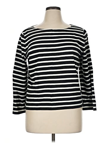 J.Crew 3/4 Sleeve T-Shirt (view 1)