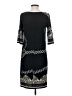 Evan Picone Graphic Black Cocktail Dress Size 4 - photo 2