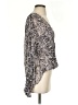 ALLSAINTS 100% Viscose Gray Long Sleeve Blouse Size S - photo 4