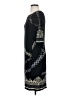 Evan Picone Graphic Black Cocktail Dress Size 4 - photo 5