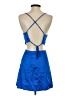 Shein 100% Polyester Blue Cocktail Dress Size 2 - photo 2