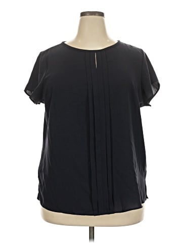 Lands' End Short Sleeve Blouse (view 1)