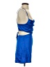 Shein 100% Polyester Blue Cocktail Dress Size 2 - photo 4