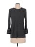 MICHAEL Michael Kors Black Long Sleeve Top Size S - photo 1