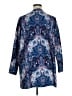 Attitudes by Renee Paisley Blue 3/4 Sleeve Blouse Size 1X - photo 2