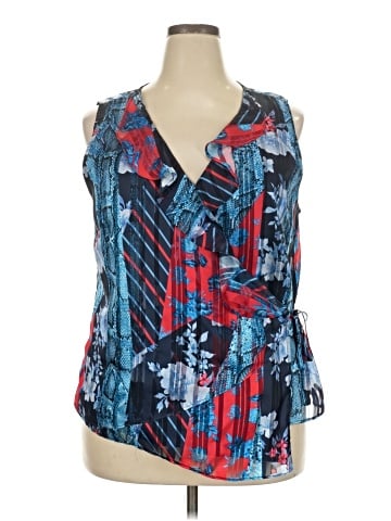 INC International Concepts Sleeveless Blouse (view 1)