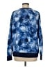 Lands' End Print Blue Pullover Sweater Size M - photo 2