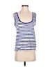J.Crew 100% Cotton Blue Tank Top Size S - photo 1