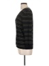 Lauren by Ralph Lauren 100% Silk Stripes Black Silk Pullover Sweater Size L - photo 5