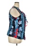 INC International Concepts Blue Sleeveless Blouse Size XXL - photo 4