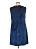 Alice + Olivia 100% Polyester Solid Blue Casual Dress Size L (estimated) - photo 2