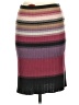 Missoni Color Block Burgundy Wool Skirt Size EU (IT) 42 / US 6 - photo 2