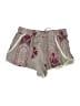 Sun & Shadow 100% Rayon Paisley Gray Shorts Size S - photo 1
