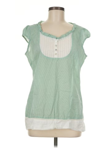 Canyon River Blues Short Sleeve Blouse (view 1)
