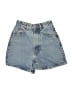 Zara Blue Denim Shorts Size 0 - photo 1