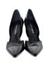 Franco Sarto 100% Leather Black Heels Size 8 1/2 - photo 2