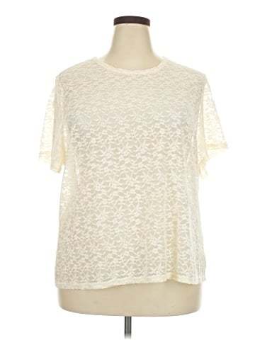New York & Company Short Sleeve Top (view 1)