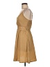 Shein 100% Polyester Solid Tan Cocktail Dress Size 6 - photo 5