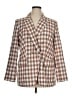 Nine West Checkered-gingham Brown Blazer Size XL - photo 1
