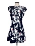 Robbie Bee Print Blue Casual Dress Size S - photo 2