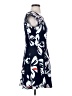 Robbie Bee Print Blue Casual Dress Size S - photo 4