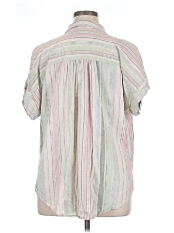 Caslon Short Sleeve Blouse (view 2)