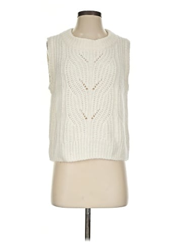Madewell Pointelle Knowe Sweater Vest (view 1)