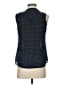 Banana Republic 100% Polyester Polka Dots Black Sleeveless Blouse Size 0 - photo 2