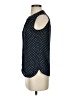Banana Republic 100% Polyester Polka Dots Black Sleeveless Blouse Size 0 - photo 5