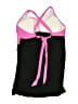 Machine Color Block Black One Piece Swimsuit Size XL - photo 2