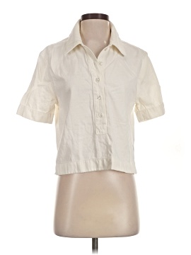 7 For All Mankind Short Sleeve Blouse