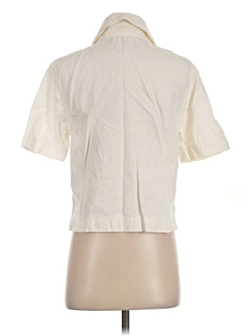 7 For All Mankind Short Sleeve Blouse (view 2)