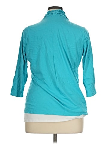Coldwater Creek 3/4 Sleeve Blouse (view 2)